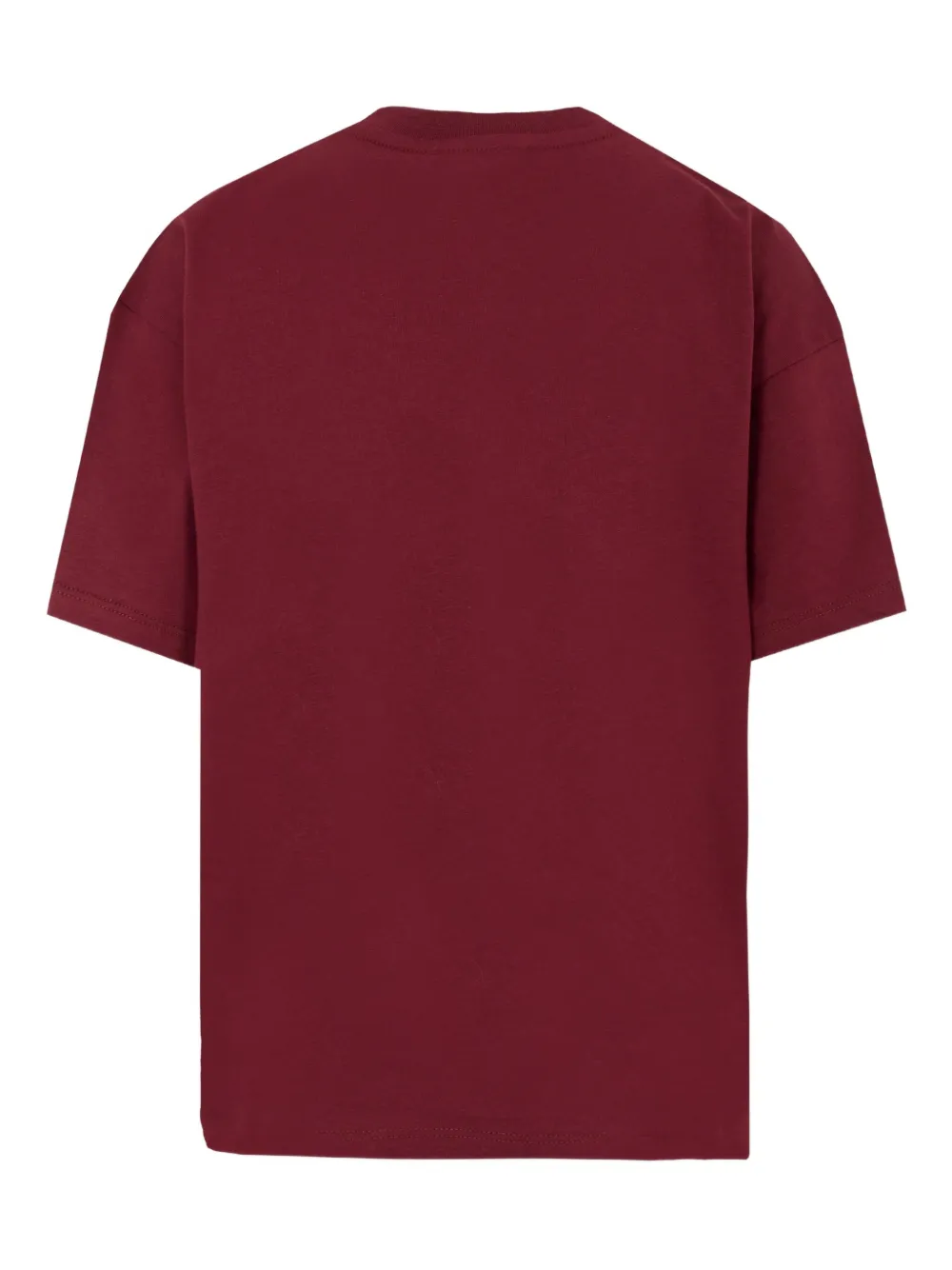 MSGM Kids T-shirt verfraaid met parels en kattenprint Rood