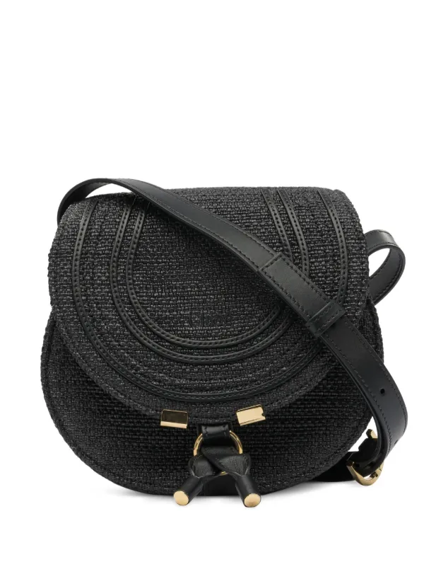 Chloe Marcie フラップ ショルダーバッグ Chloé Marcie フラップ ショルダーバッグ | ブラック | FARFETCH JP