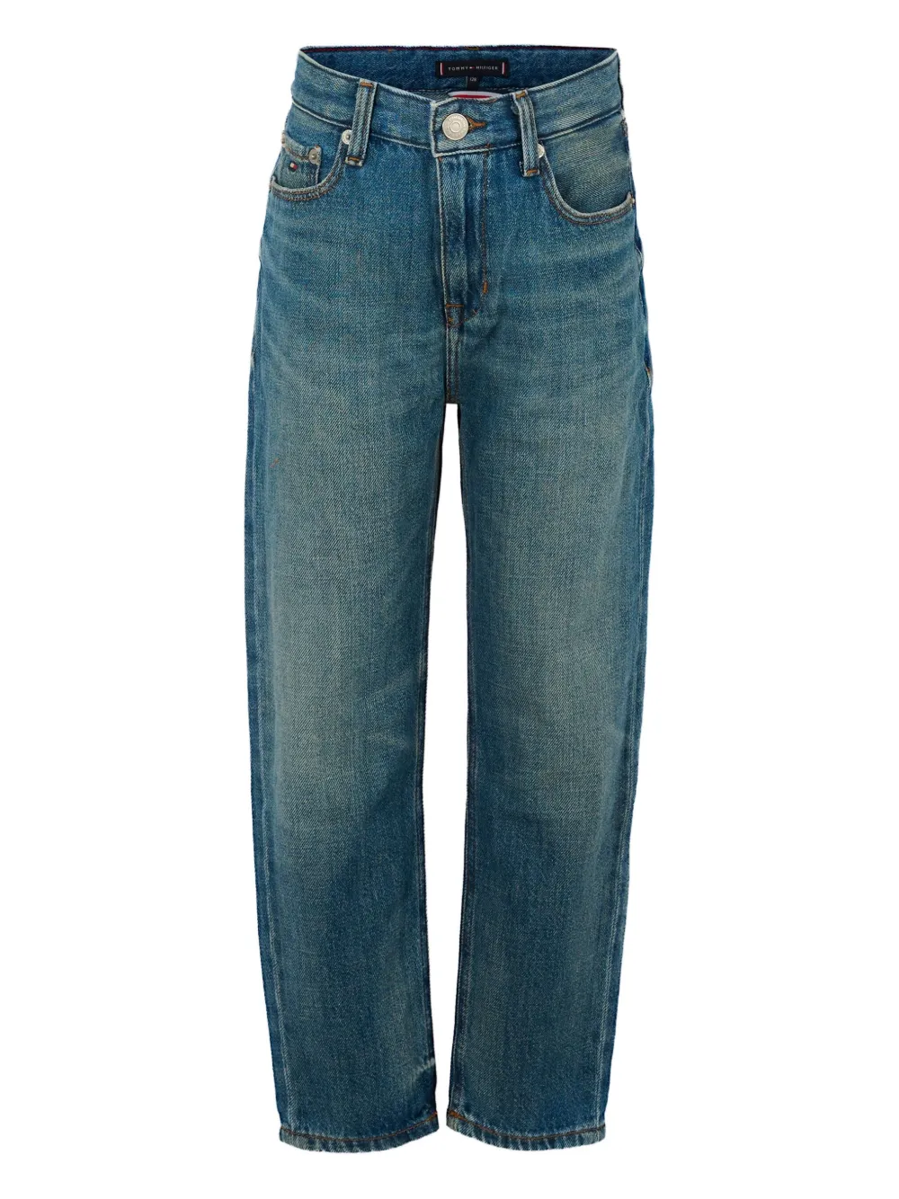 Tommy Hilfiger Junior Jeans met geborduurd logo Blauw