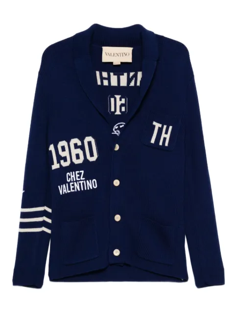 Valentino Garavani ロゴ カーディガン