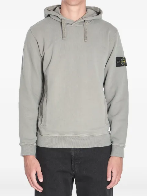 Stone Island brushed cotton hoodie
