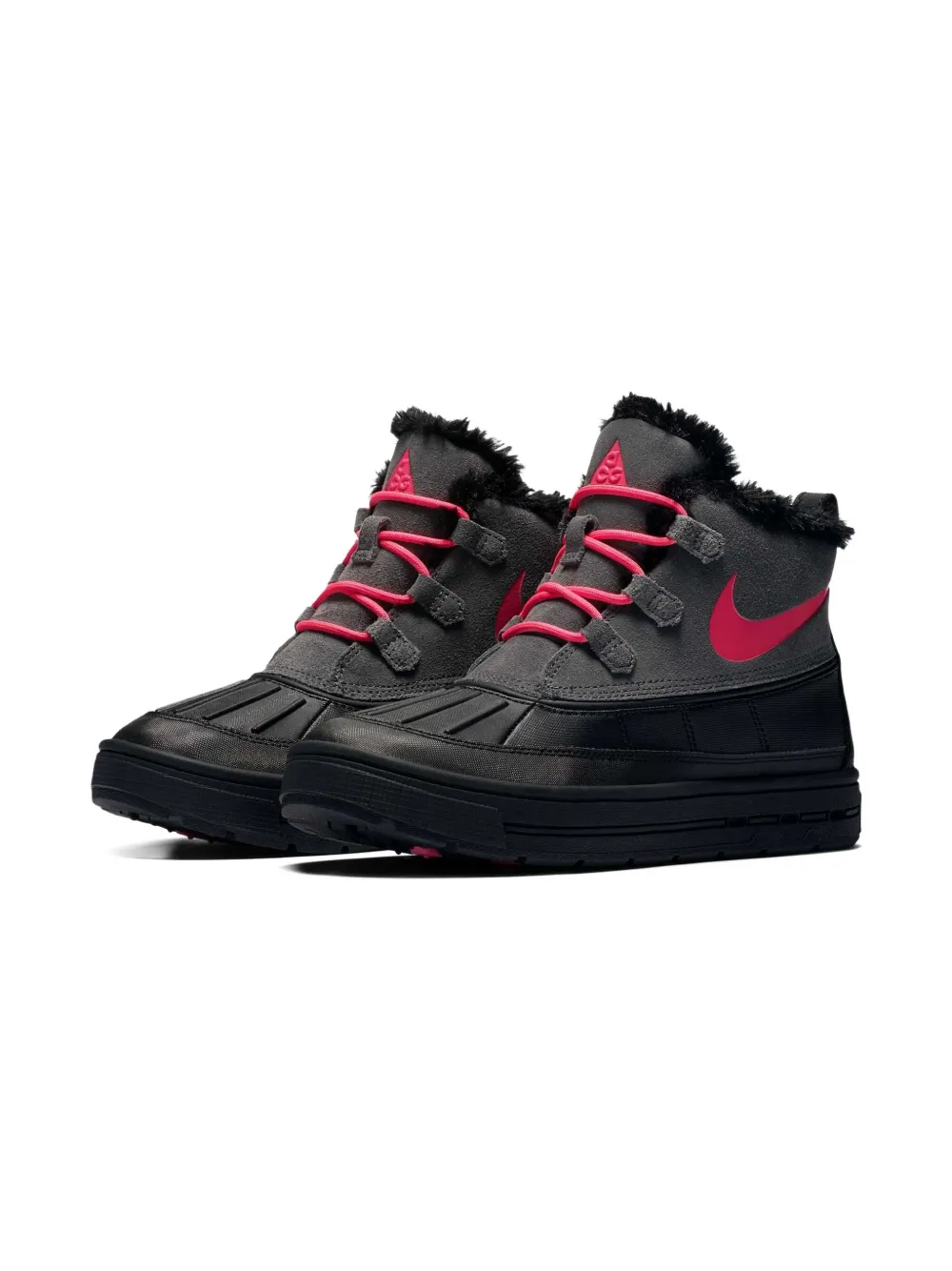 Nike Kids Woodside Chukka 2 "Anthracite Hyper Pink" boots Black