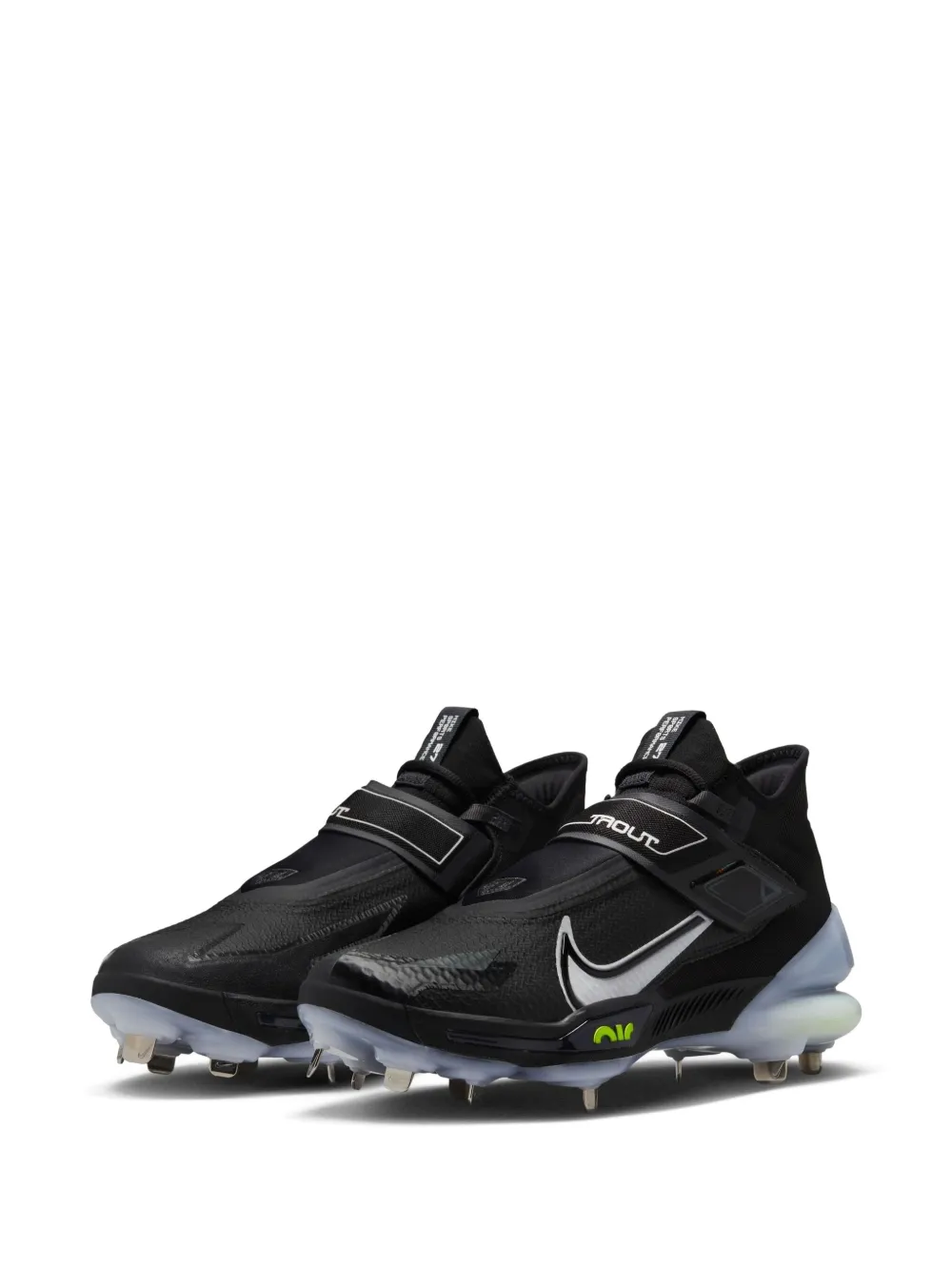 Nike Force Zoom Trout 8 Elite "Black White Volt" sneakers | Low-Tops | Image 2