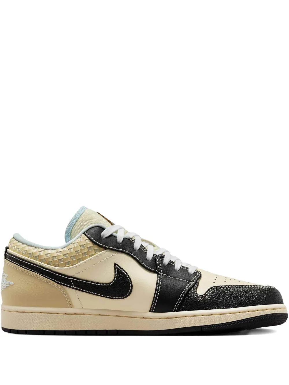 Jordan Air Retro 1 Low SE "Coconut Milk Black Muslin" sneakers