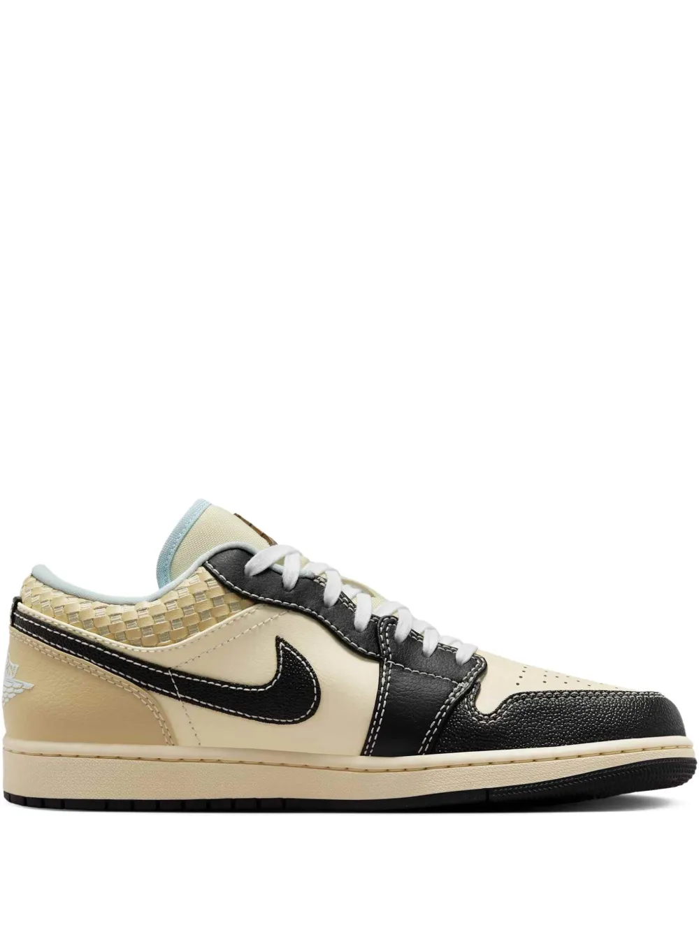 Jordan Air Retro 1 Low SE "Coconut Milk Black Muslin" sneakers