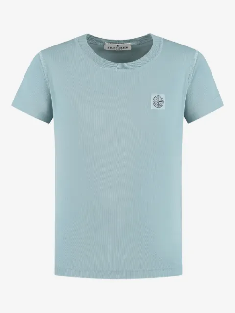 Stone Island Junior playera con parche del logo