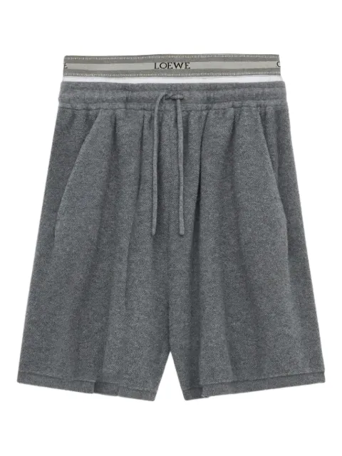 LOEWE elasticated-waistband shorts