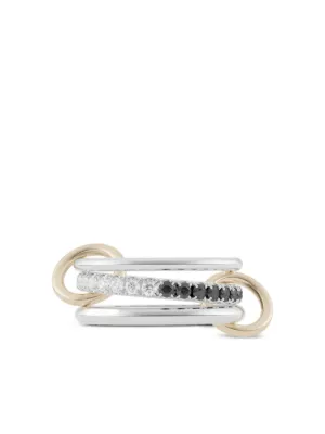 Bague 3 Anneaux Empilables – Style Spinelli Kilcollin, Acier Inoxydable, Taille 58