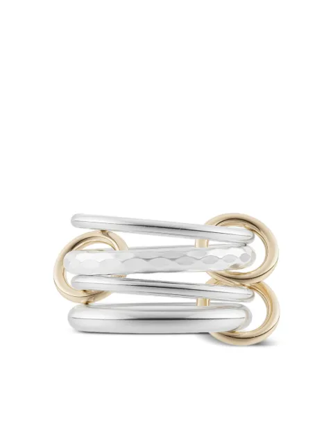 Spinelli Kilcollin anillo Hammered Silver en oro amarillo de 18kt