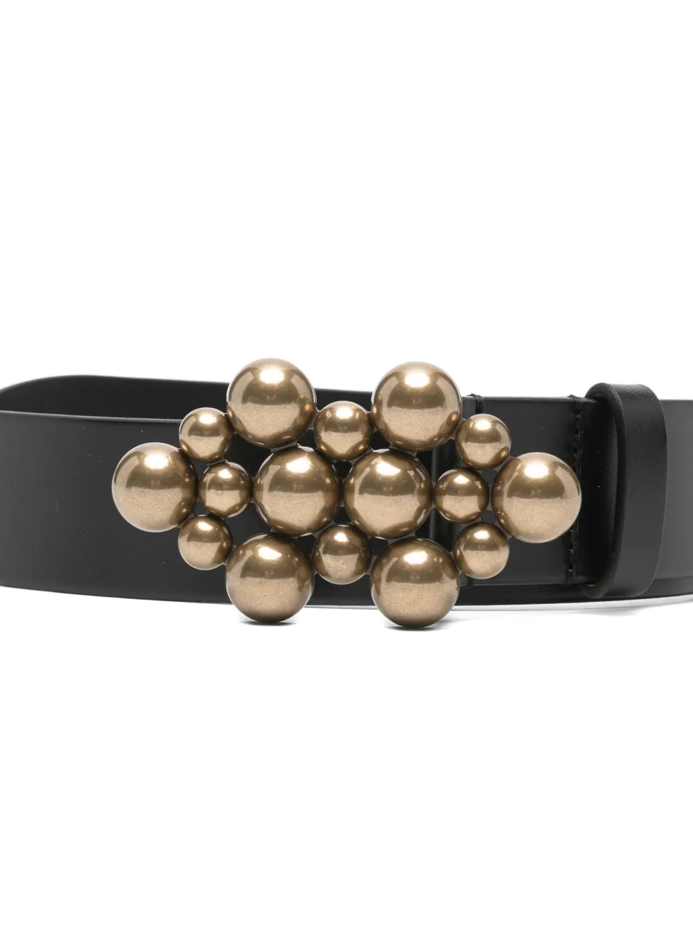 ISABEL MARANT Vickia buckle belt - Zwart