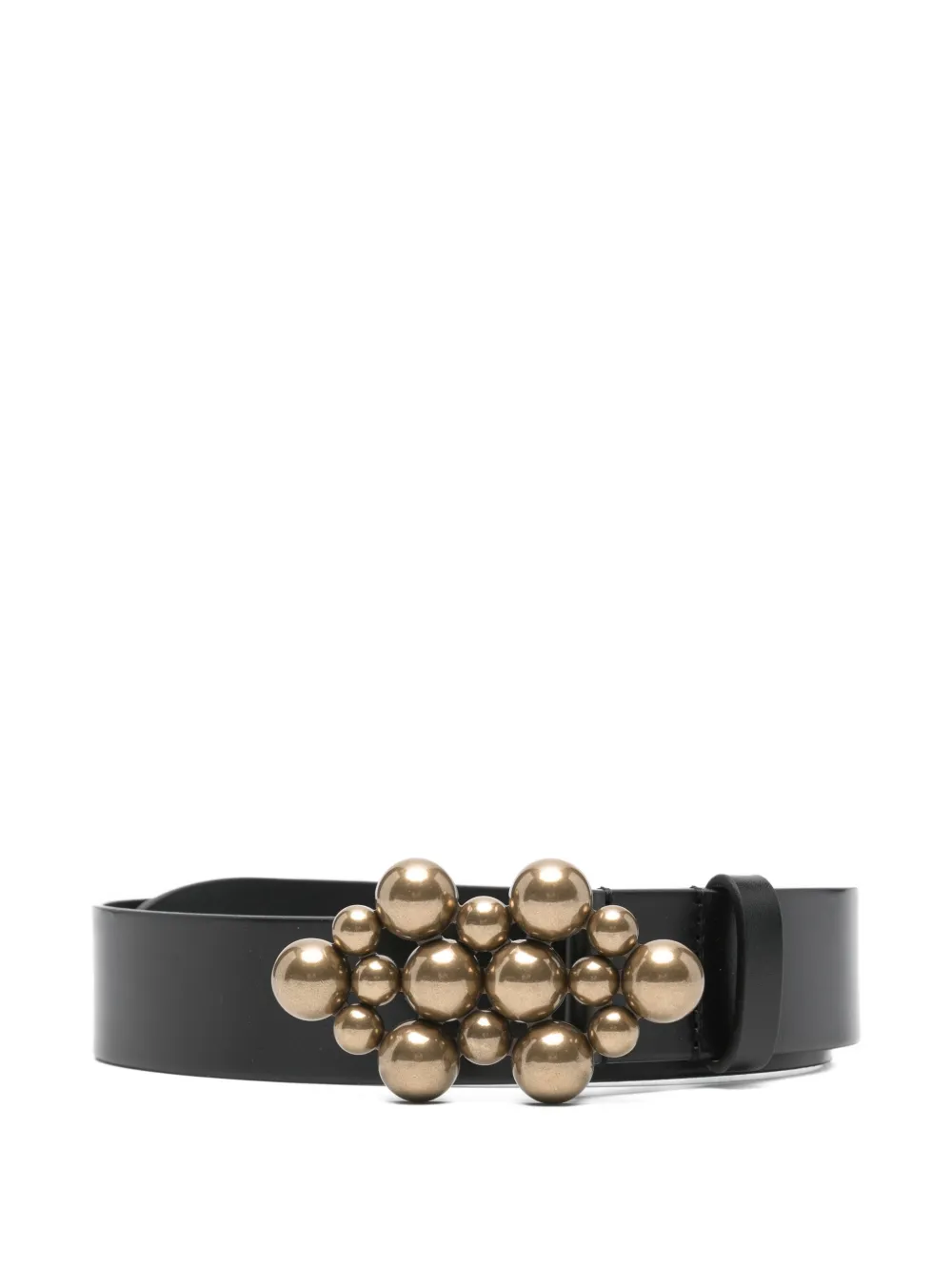 ISABEL MARANT Vickia buckle belt - Nero