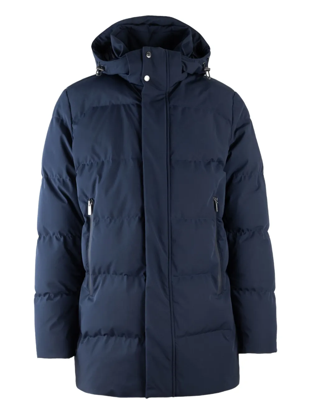 Paul & Shark hooded padded jacket Blauw
