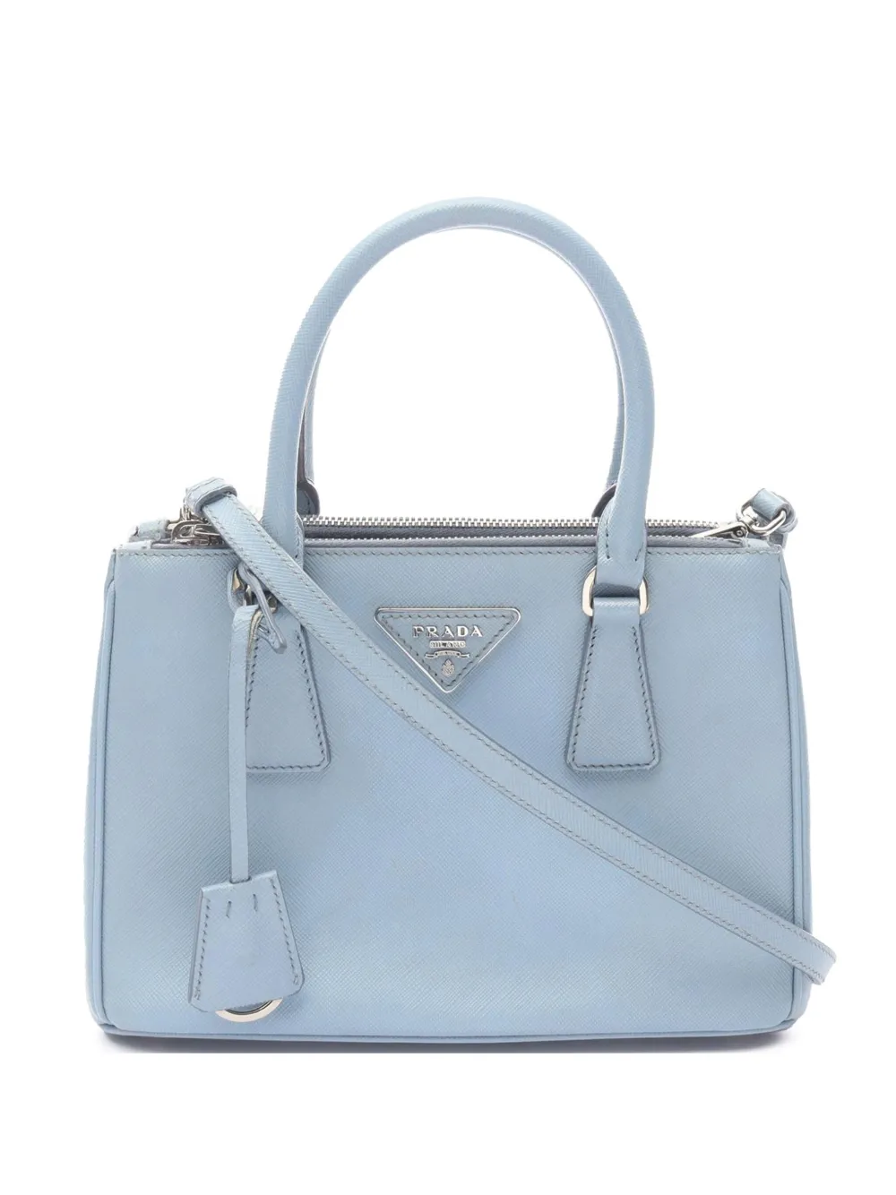 Prada Pre-Owned 2010-2025 Small Saffiano Lux Galleria Double Zip Prada Pre-Owned 2010-2025 Small Saffiano Lux Galleria Double Zip