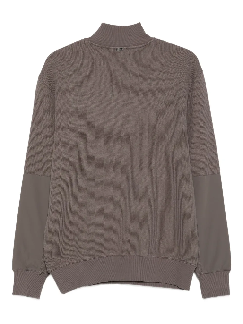 Herno ribbed high-neck sweater - Grijs