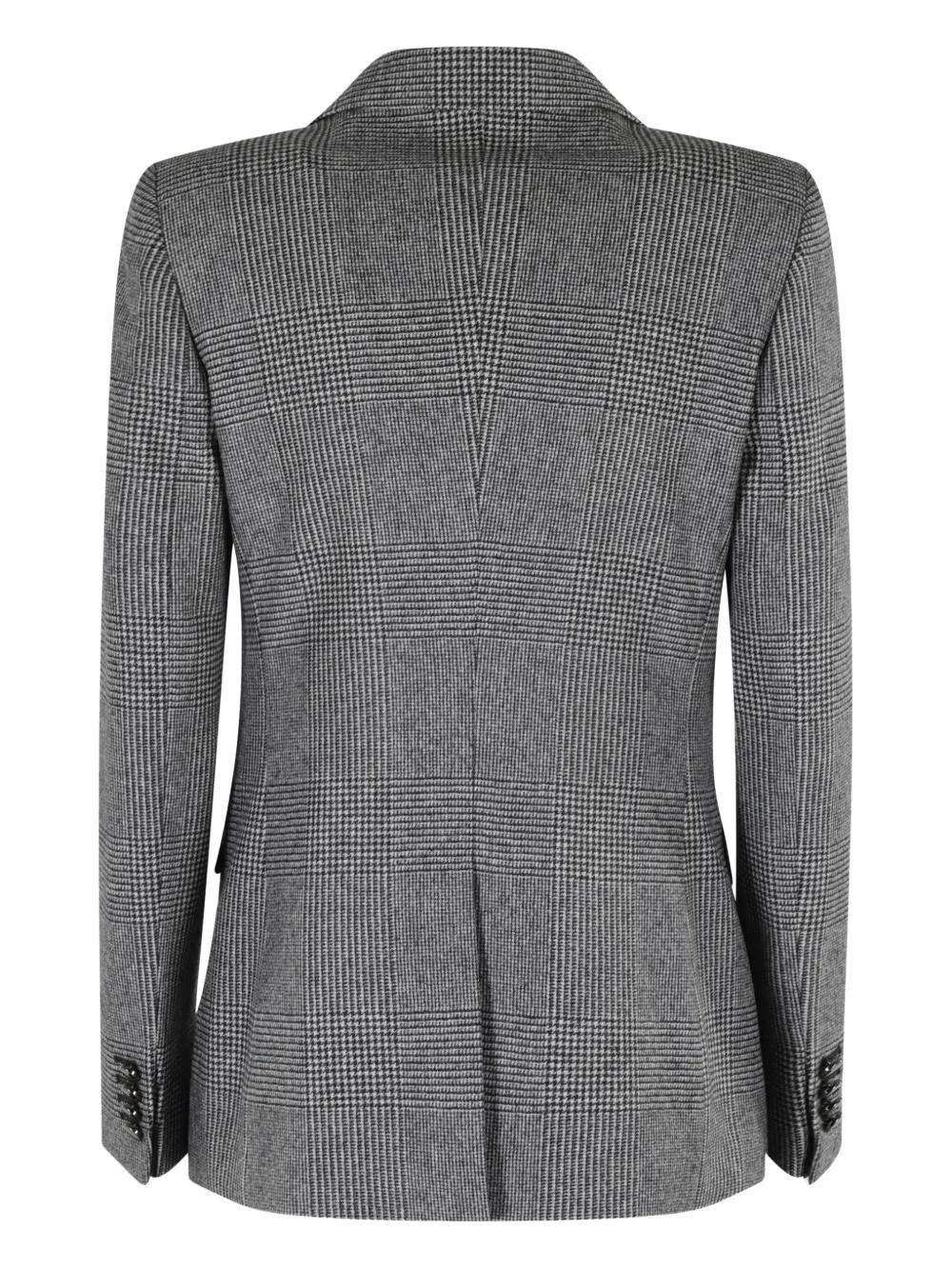 Tagliatore glen plaid three-button blazer Zwart