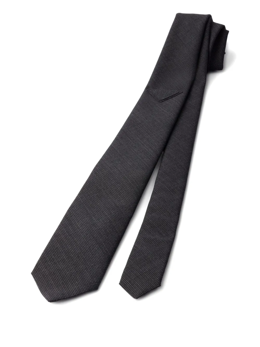 Prada triangle-motif wool tie | Image 2