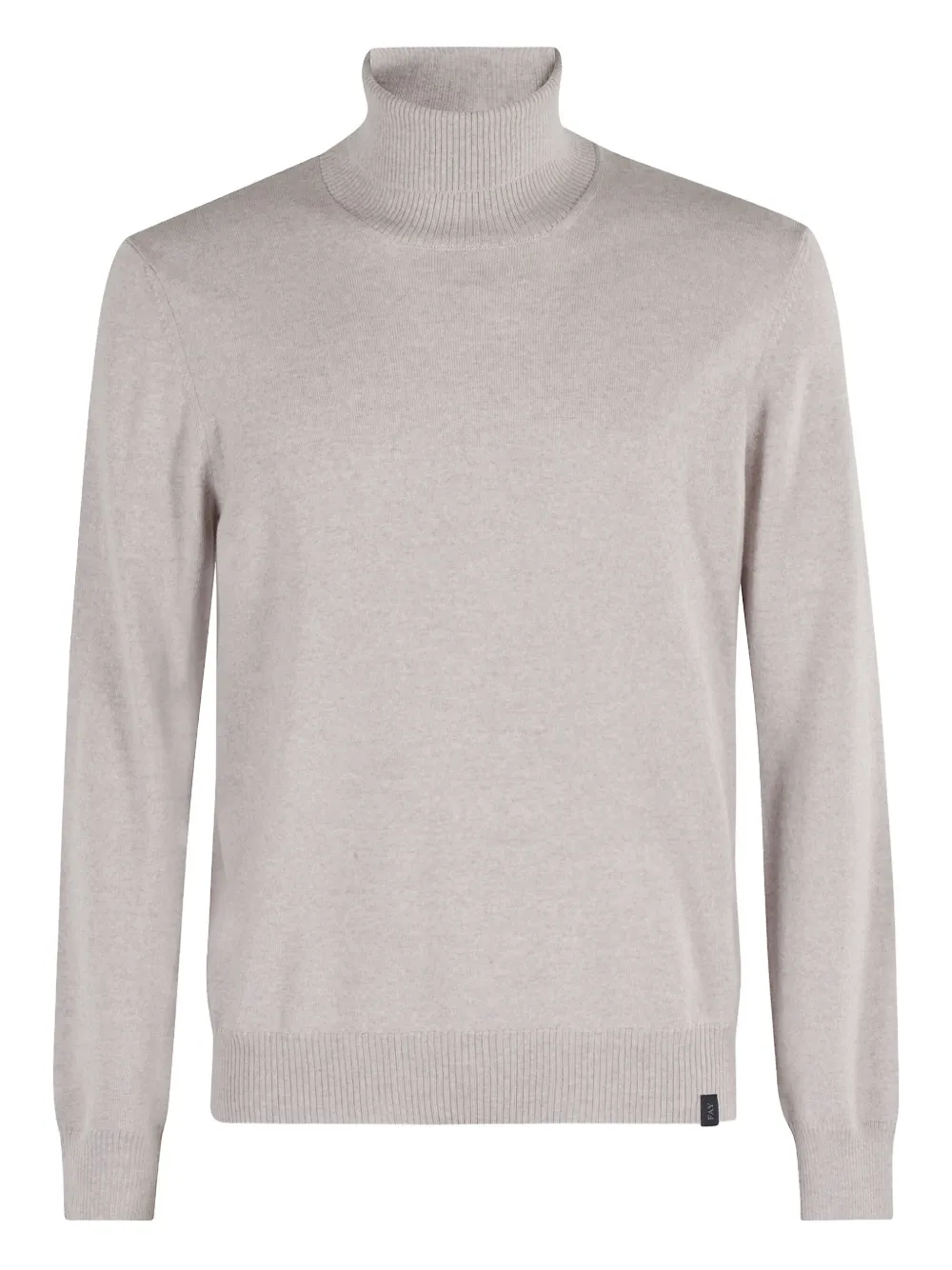 Fay turtleneck wool sweater Grijs
