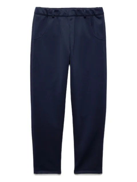 Prada Calça com logo triangular e ajuste no cós