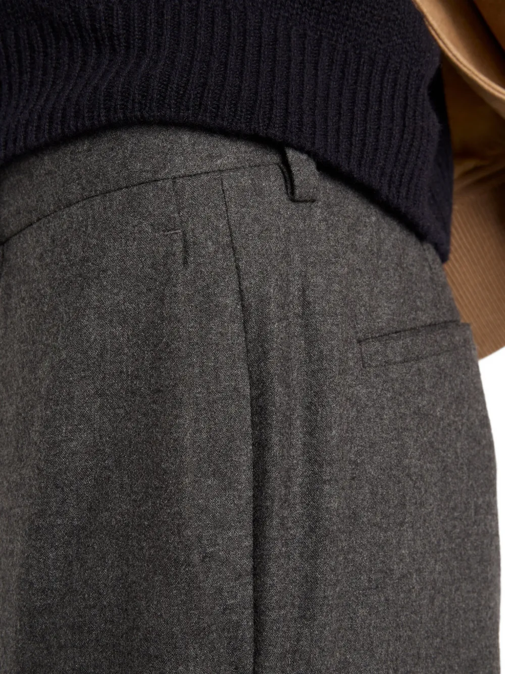 Prada Kasjmier broek Grijs