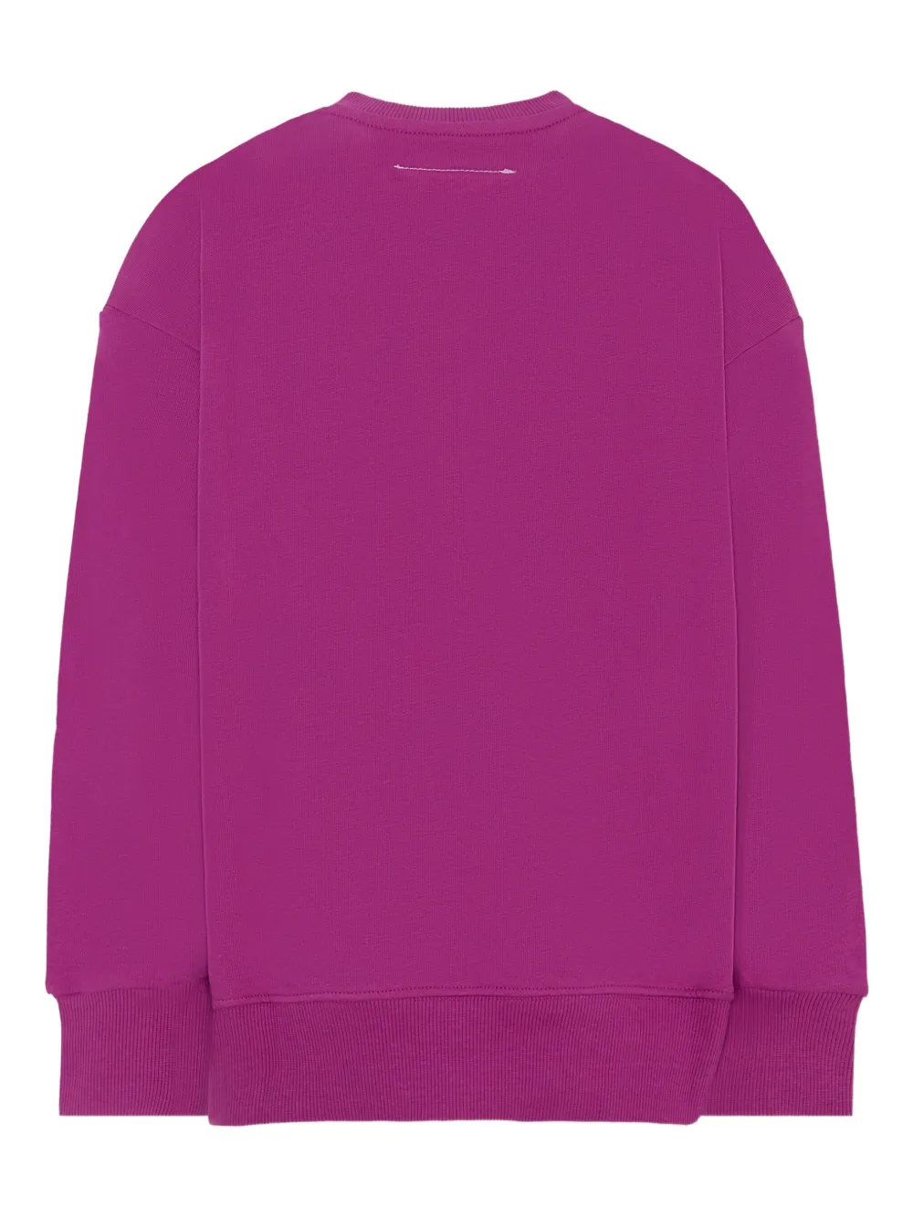 MM6 Maison Margiela Kids Katoenen sweater met logoprint Paars