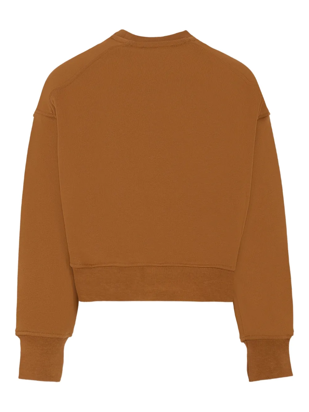 MSGM Kids Sweater met logoprint Bruin
