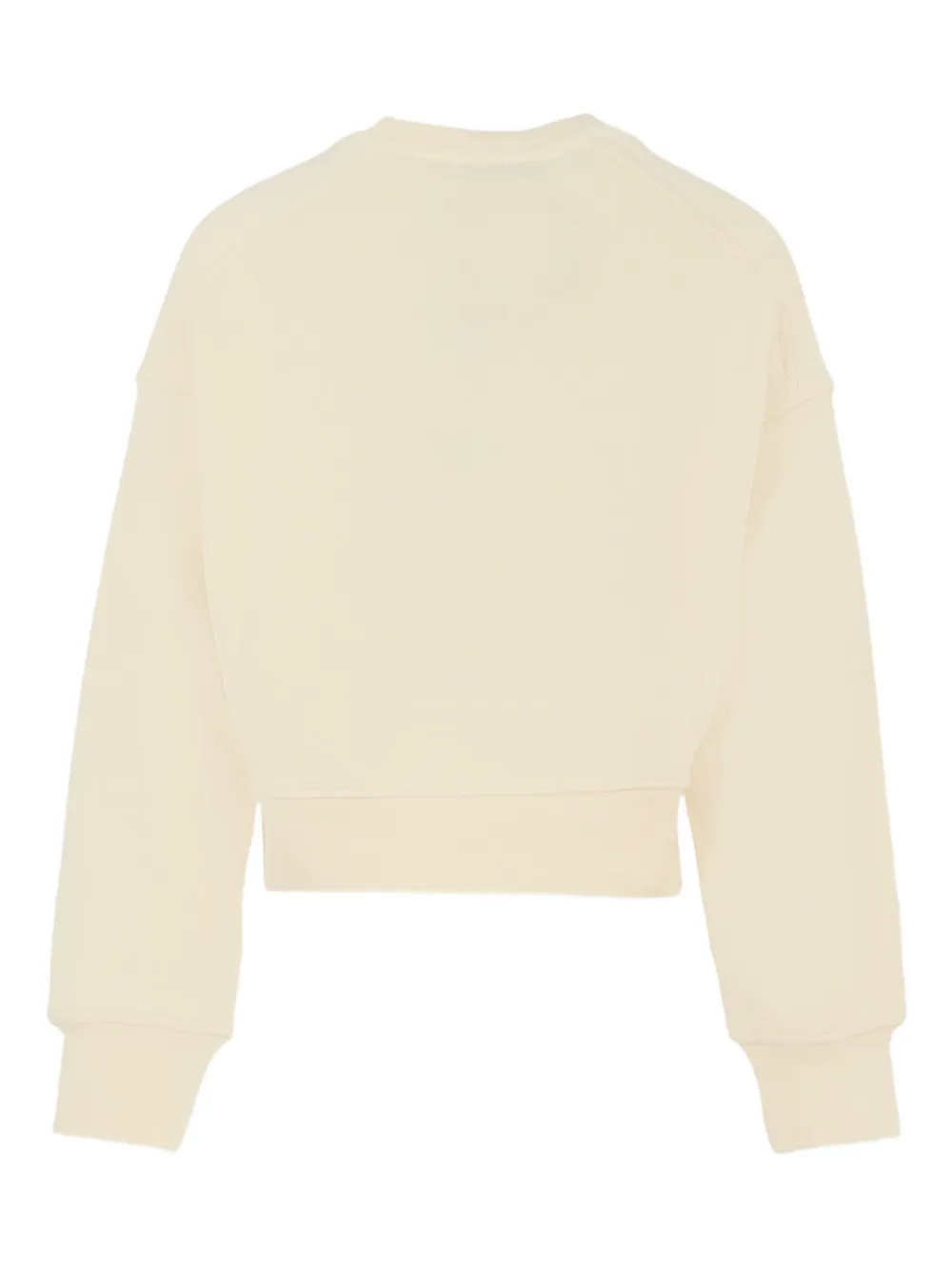 MSGM Kids Sweater met logoprint Beige