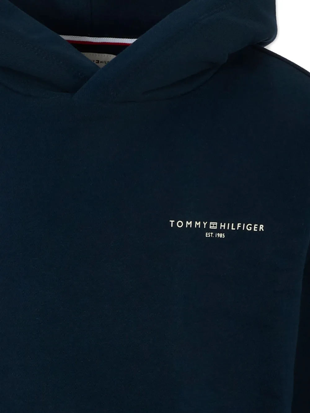 Tommy Hilfiger Junior Hoodie met logo Blauw