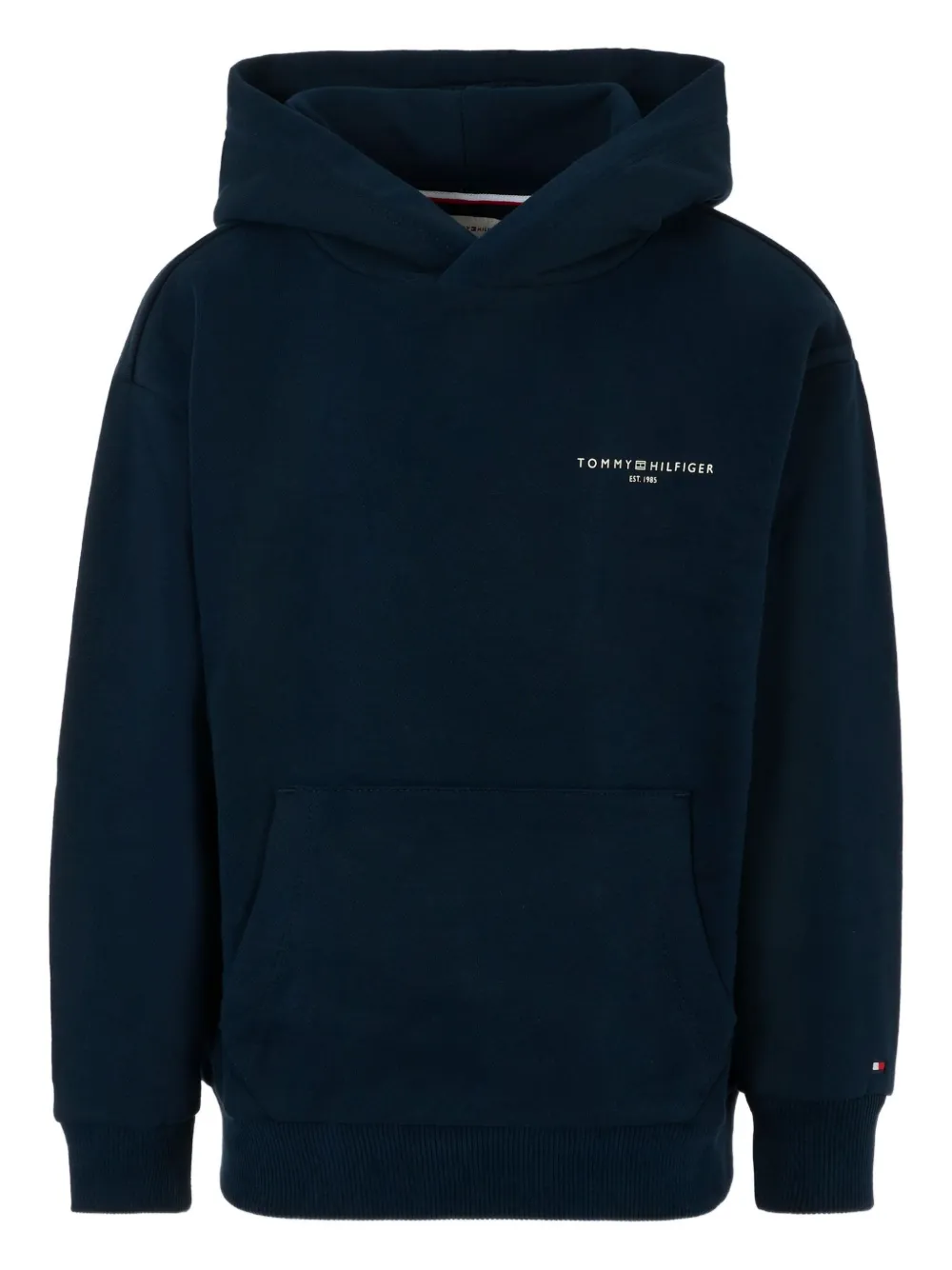 Tommy Hilfiger Junior Hoodie met logo Blauw