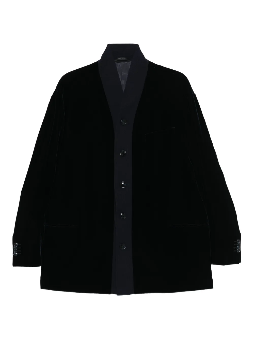 Giorgio Armani single-breasted blazer | Black | Image 1