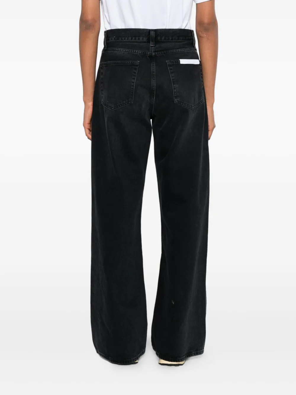 FRAME Jeans met vijf zakken Zwart