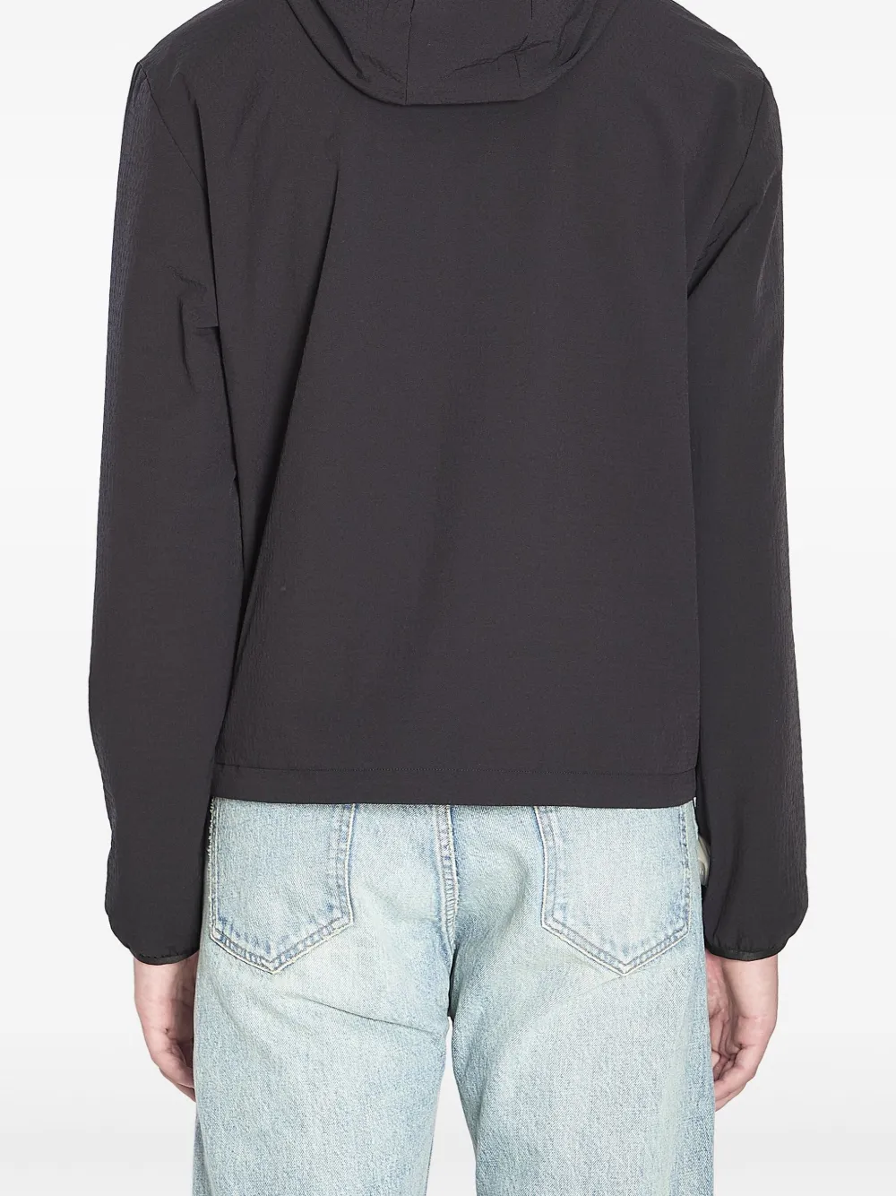 Moncler zip-fastening hooded jacket Zwart