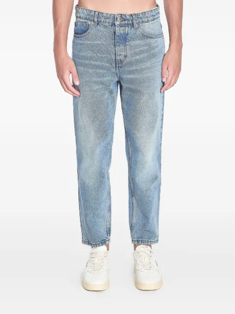 AMI Paris washed-effect jeans