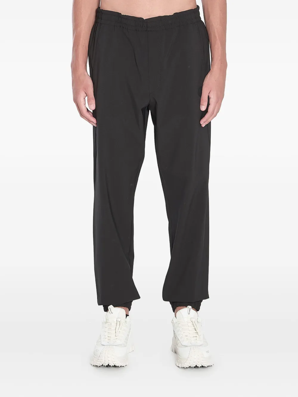 Moncler elasticated-waistband track pants Zwart