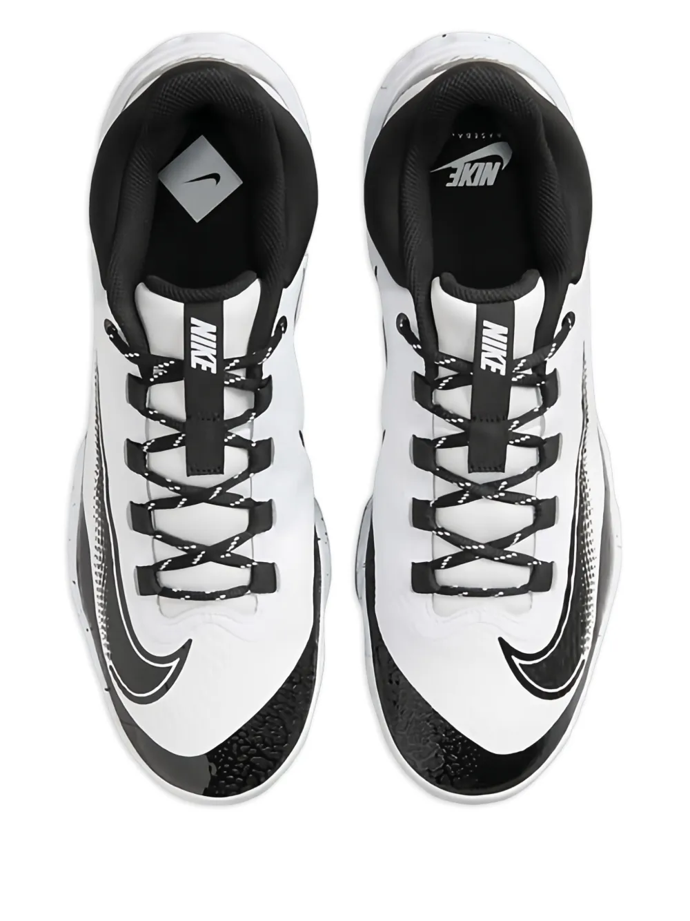Nike Alpha Huarache Elite 4 "White/Black/Blue Tint" sneakers | Low-Tops | Image 2