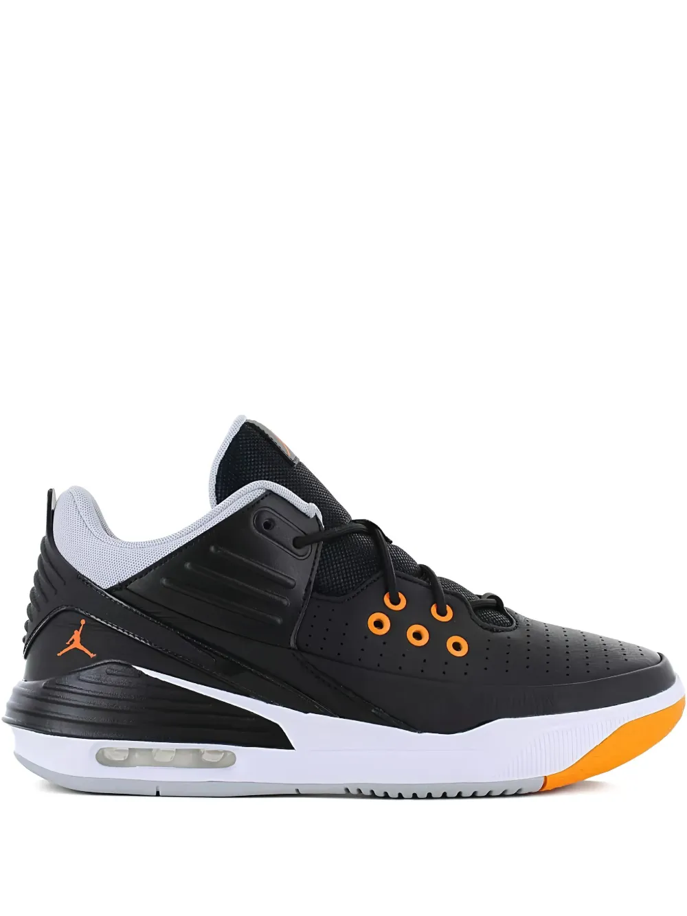 Nike Max Aura 5 "Black Wolf Grey White Magma Orange" sneakers