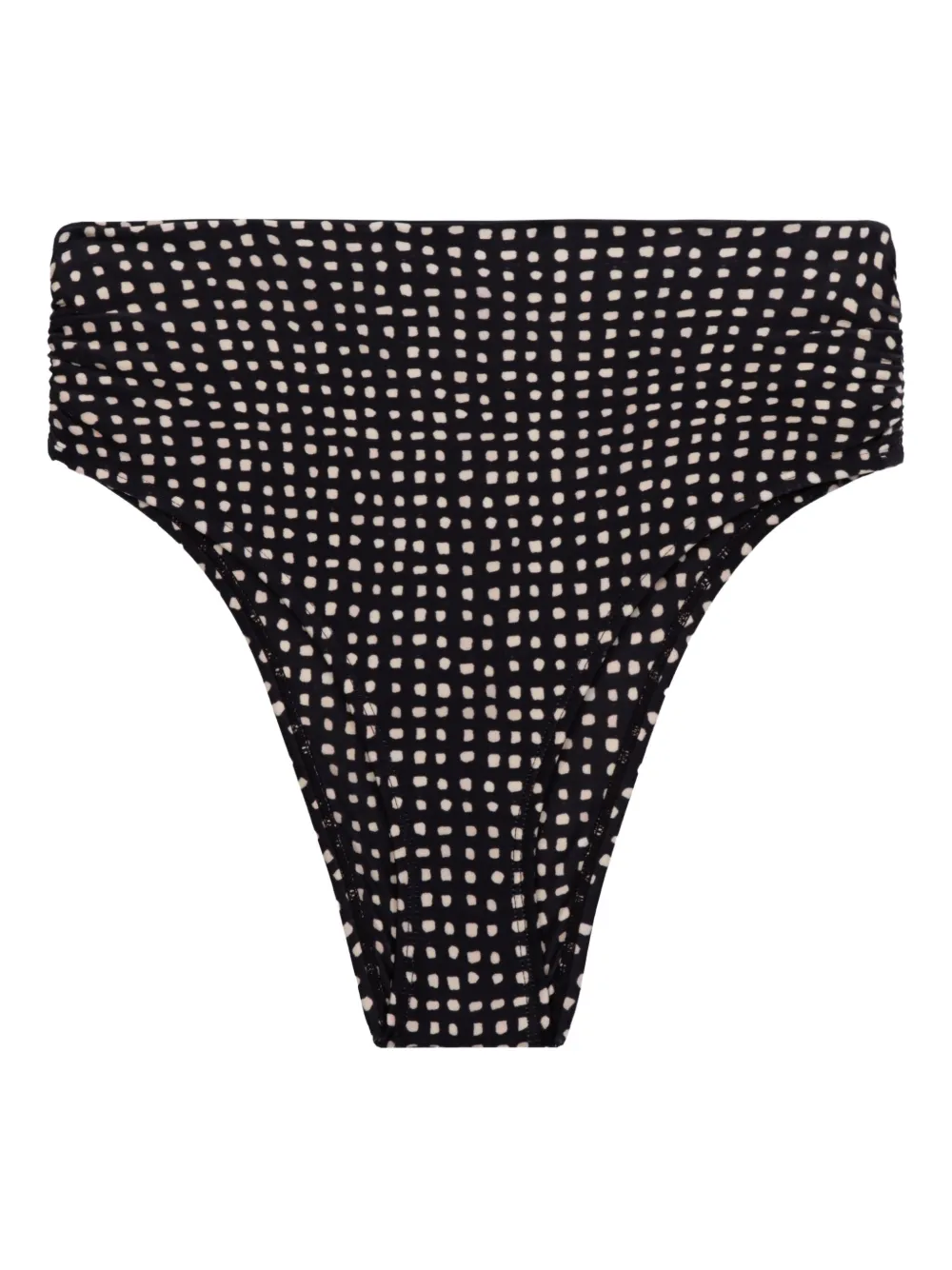 Lenny Niemeyer Slip bikini a pois - Nero