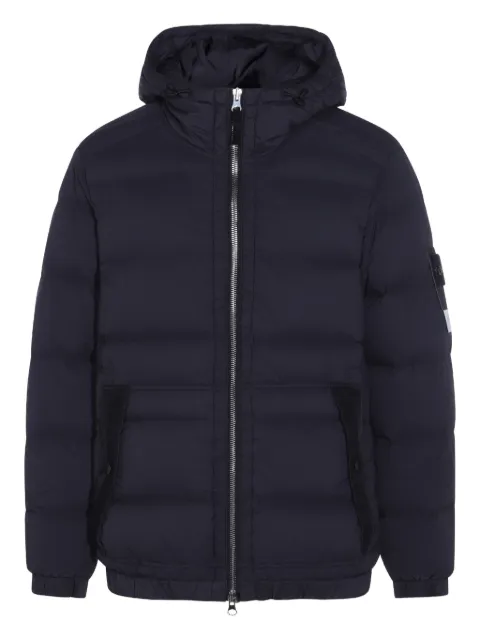 Stone Island hooded padded coat