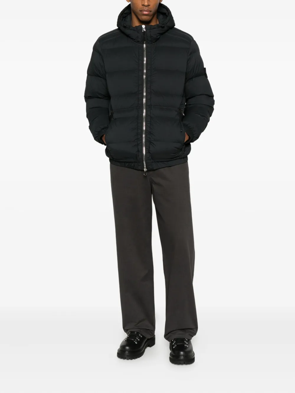 Stone Island doudoune à capuche | Doudounes | Image 2