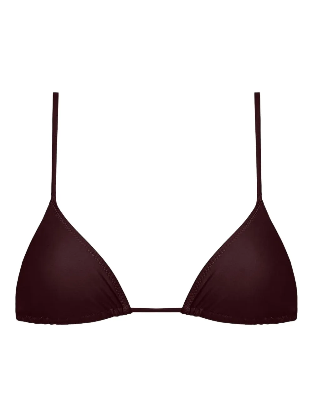TROPIC OF C Equator triangle bikini top | Red | Image 1