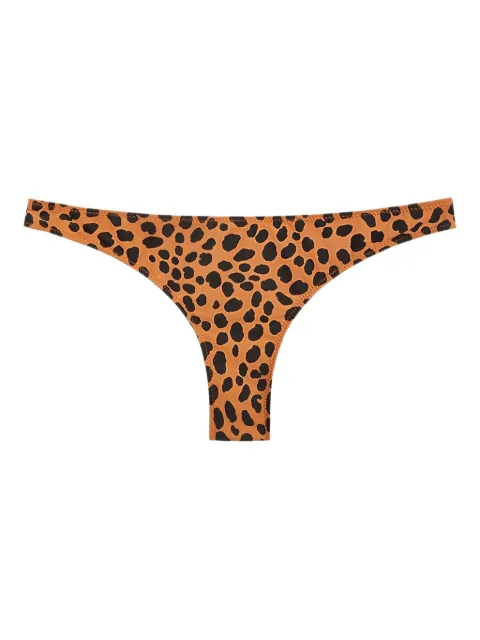 TROPIC OF C leopard-print low bikini bottom