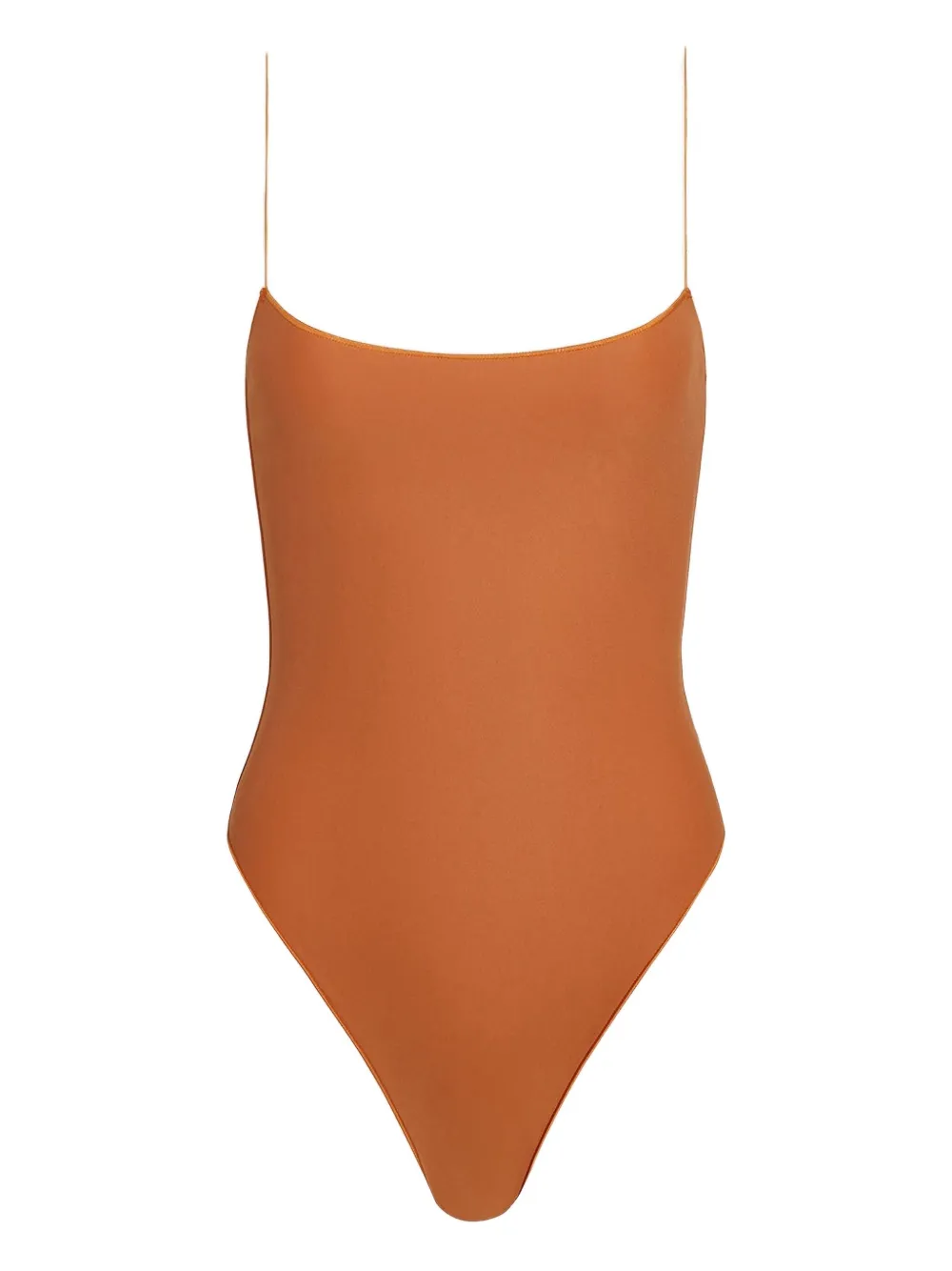 TROPIC OF C The C square-neck swimsuit | Orange | Image 1