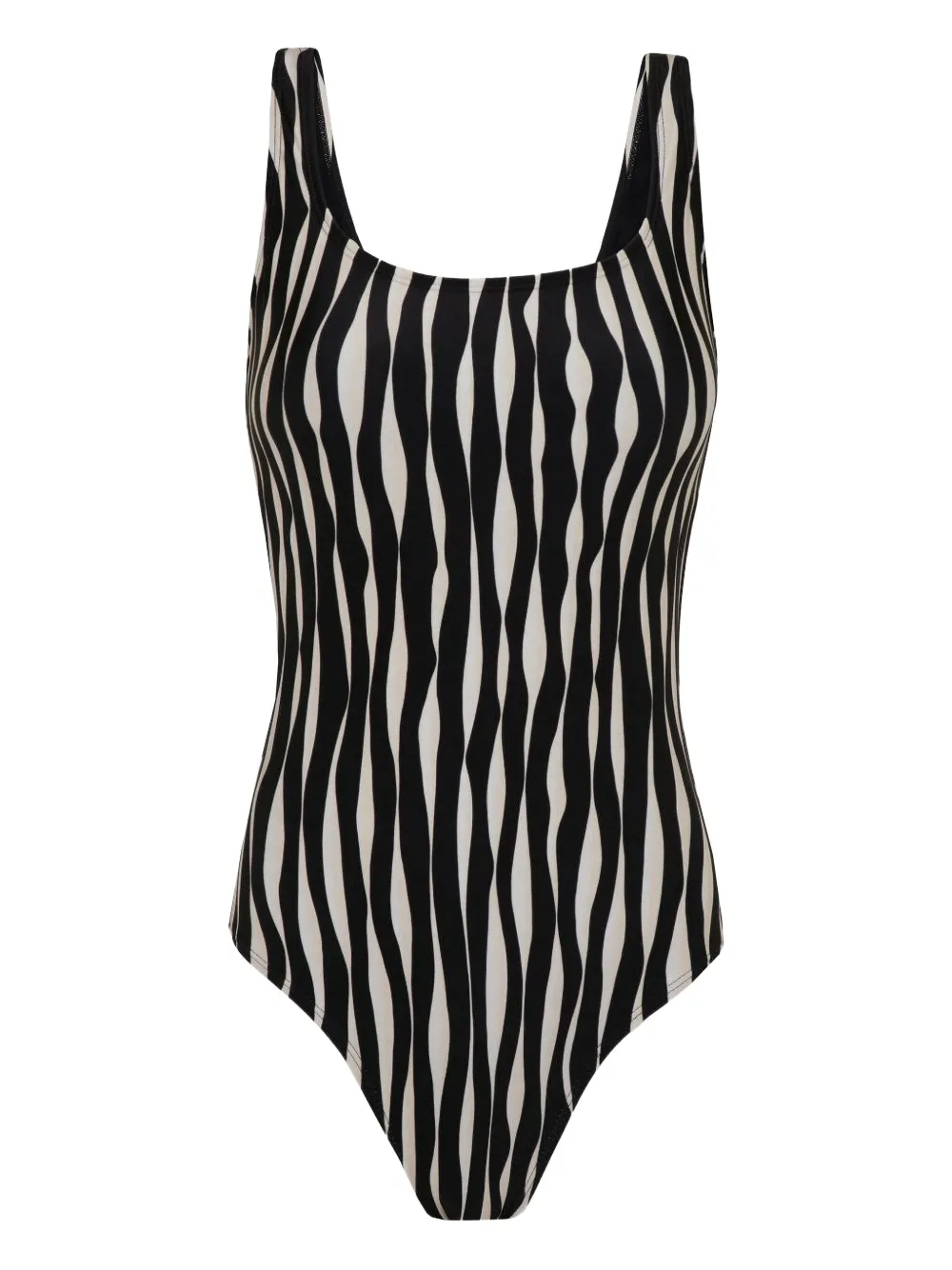 Lenny Niemeyer Costume da bagno con stampa - Nero