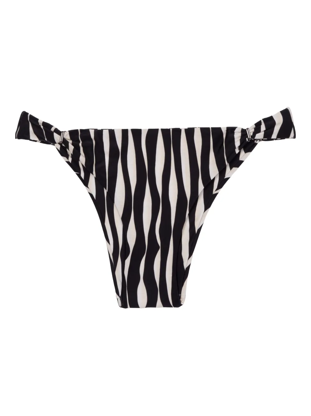 Lenny Niemeyer Bikini zebrato - Nero
