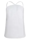 Rosie Assoulin cross-strap top - White