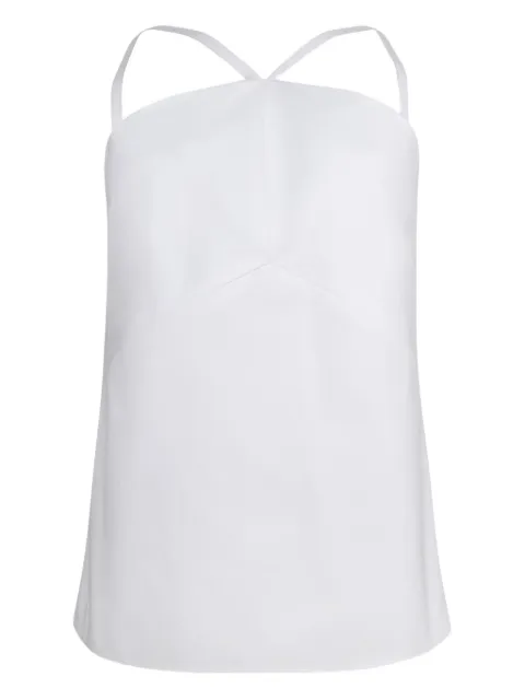 Rosie Assoulin cross-strap top