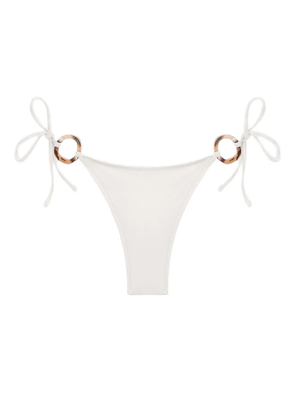 TROPIC OF C ring-detail bikini bottom | White | Image 1