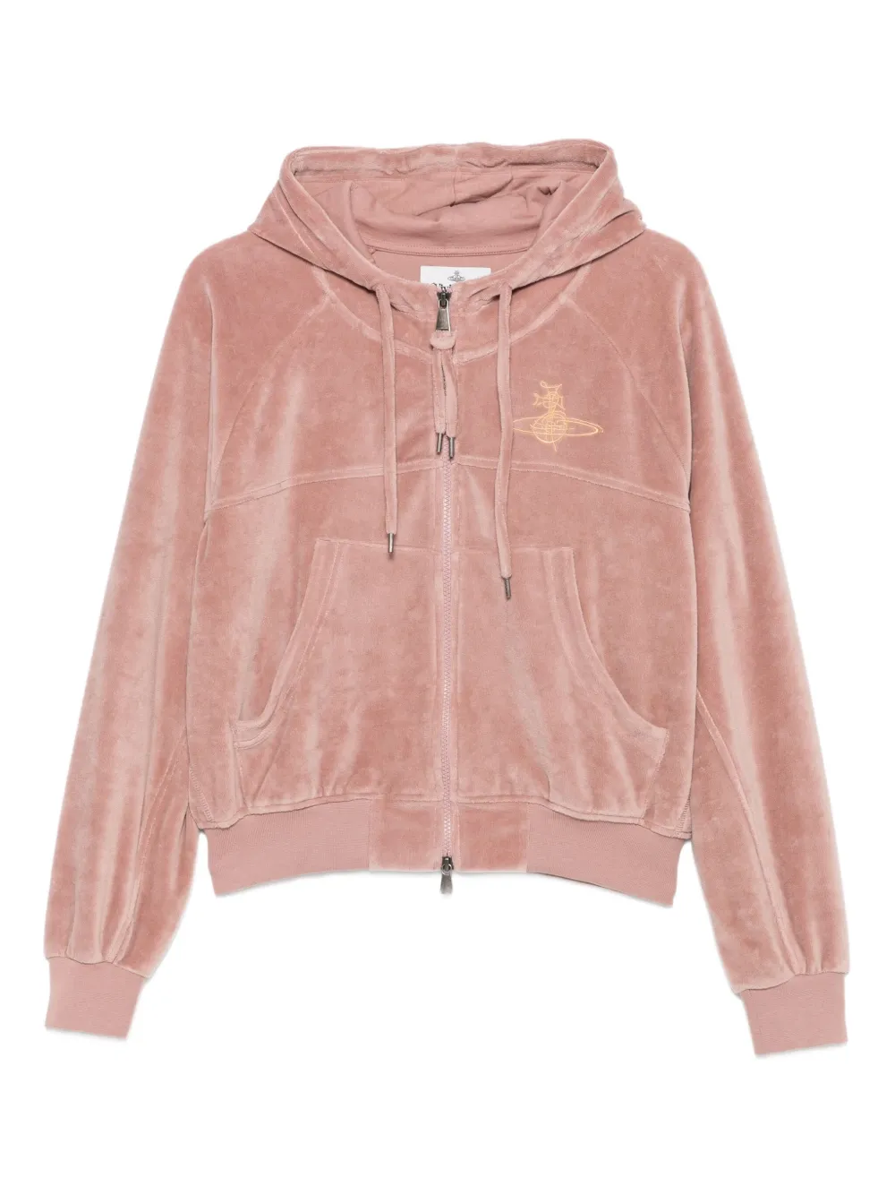Vivienne Westwood オーブリピート ベロアジップブルゾン Vivienne Westwood オーブリピート ベロアジップブルゾン - メルカリ