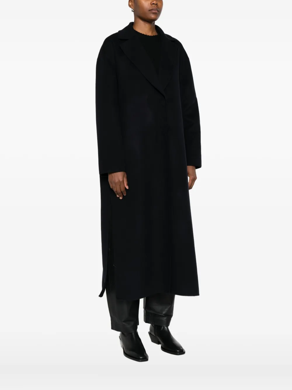 Fabiana Filippi Jas met revers Blauw