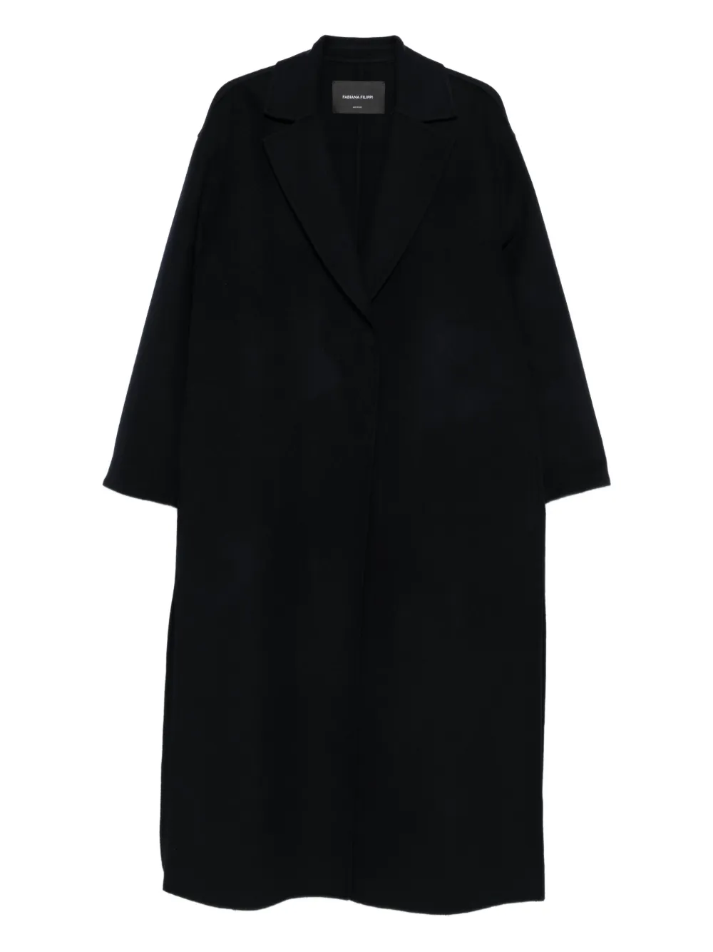 Fabiana Filippi lapel-collar coat | Blue | Image 1