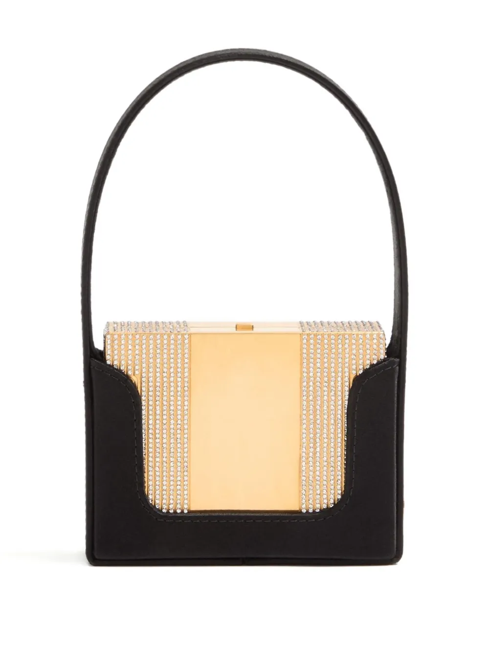 Valentino Minaumorphe Crystal-embellished Clutch In Multi